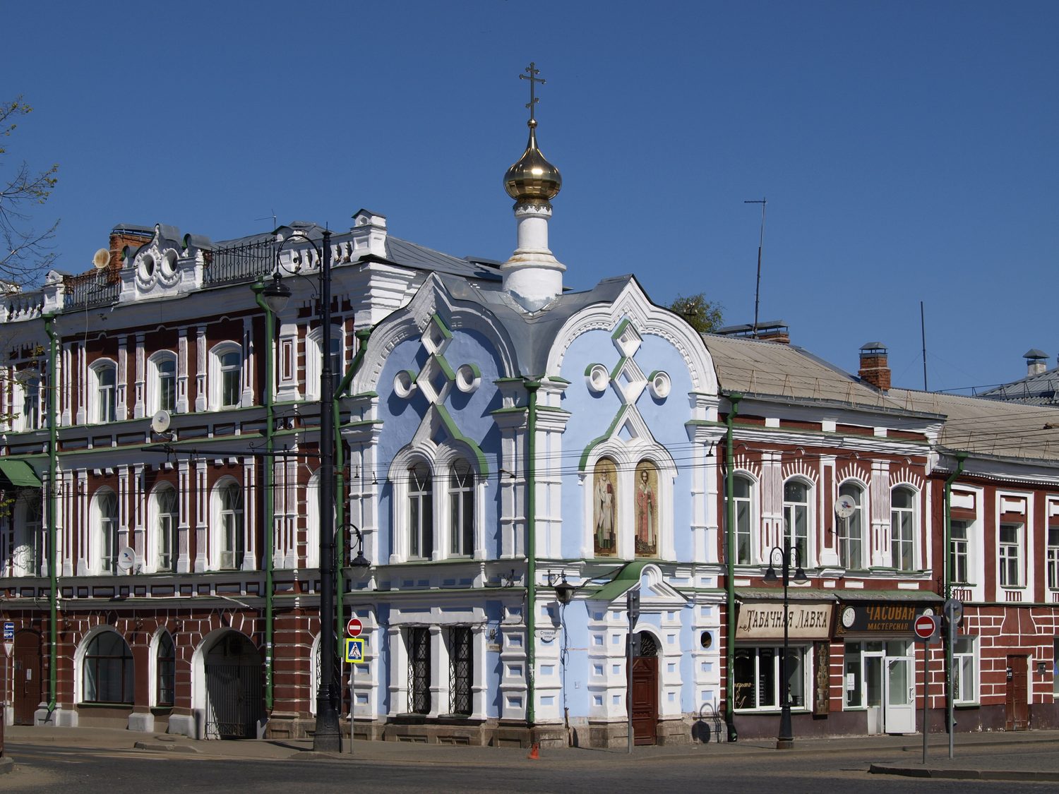 Возрождённая часовня в Рыбинске
