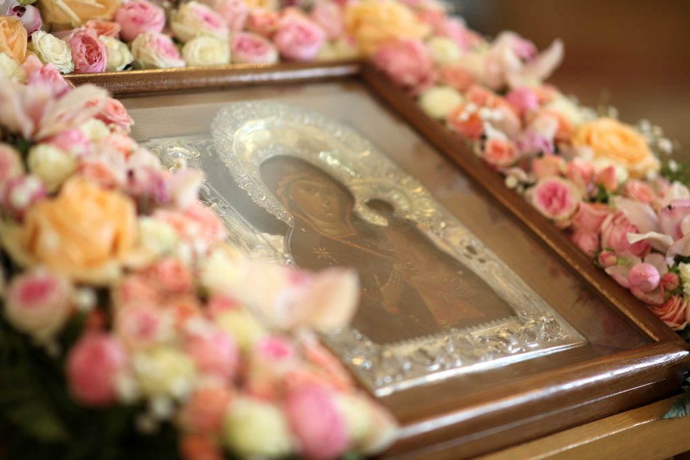 Чтимый список Югской иконы Божией Матери в часовне